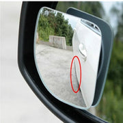 2pcs/set Adjustable HD Glass Convex Car Motorcycle Blind Spot Mirror for Parking Rear View Mirror