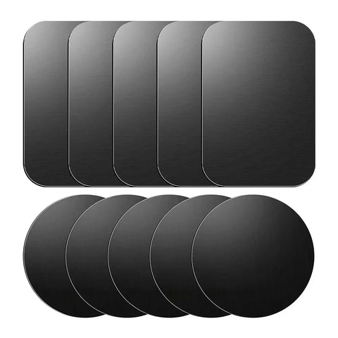 Ultra Thin Metal Plate For Magnetic Car Phone Holder Iron Sheet Sticker Disk Tablet Desk Cell Phone Bracket Magnet Stickers