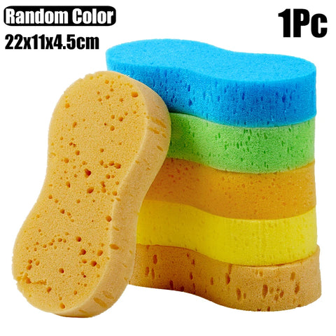 Car Wash Sponge Honeycomb Large Sponges High-density Car Washing Sponge Block Auto Detailing Foam Cleaning Tools Car Accessories