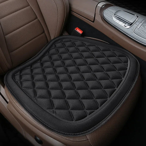 1pc Car Seat Cushion Driver Seat Cushion with Comfort Memory Foam Non-Slip Rubber Vehicles Office Chair Home Car Pad Seat Cover