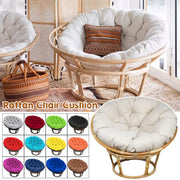 Swing Hanging Basket Seat Cushion Thicken Soft Egg Chair Pad Garden Armchair Pillow Outdoor Patio Rattan Chair Round Cushion