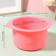 Wax Warmer Heat-resisting Replacement Silicone Bowls Hair Removal Wax  With Stirring Stick Non-Stick Pan Hair Removal Beauty