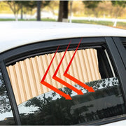 2PCS Magnetic Car Sunshade Window Curtain Auto Window Sun Shade Privacy Sun UV Protection Window Shield Car Interior Accessories