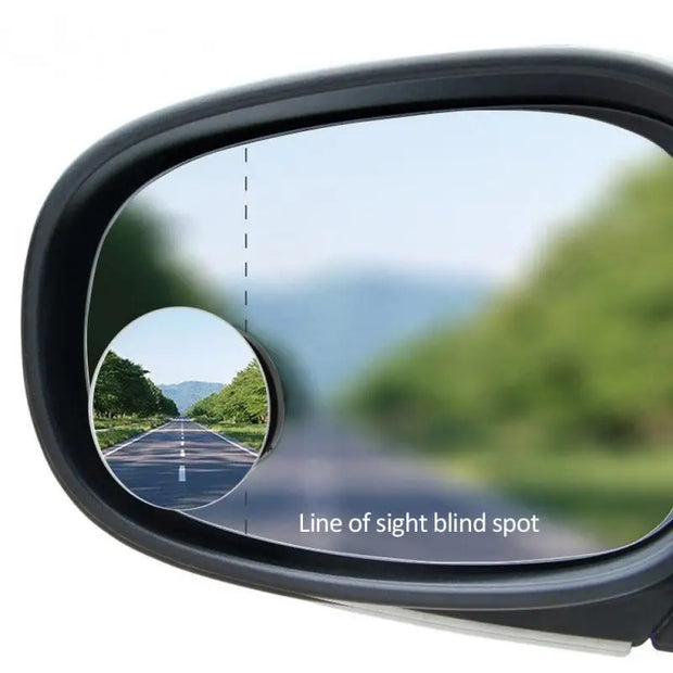 Blind Spot Rear view mirror 360 Wide Angle Round mirror Adjustable Convex Blind Spot Mirror Side Rearview Mirror Car Accessories