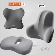 Memory Foam Seat Cushion Waist Back Support Relax Massage Pain Relief chair home office car Buttock Coccyx Back Pads