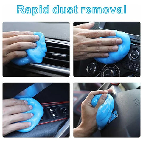 Super Dust Clean Clay Dust Keyboard Cleaner Slime Toys Cleaning Gel Car Gel Mud Putty Kit USB for Laptop Cleanser Glue