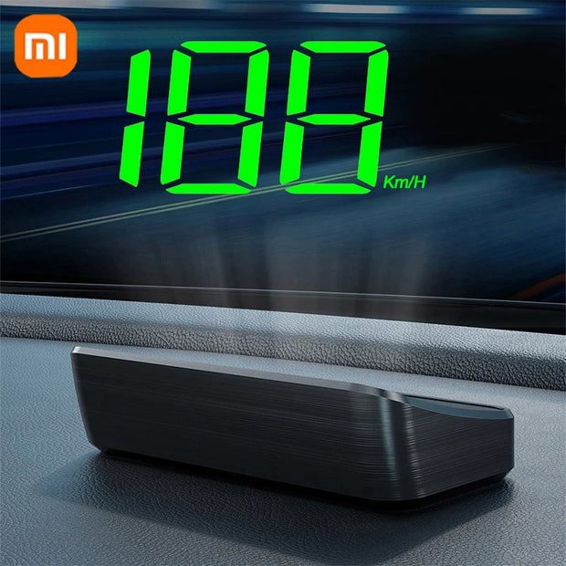 Xiaomi Car Speedometer HUD Head Up Display Digital Speed Meter Windshield Projector Vehicles Truck Auto Electronics Accessories