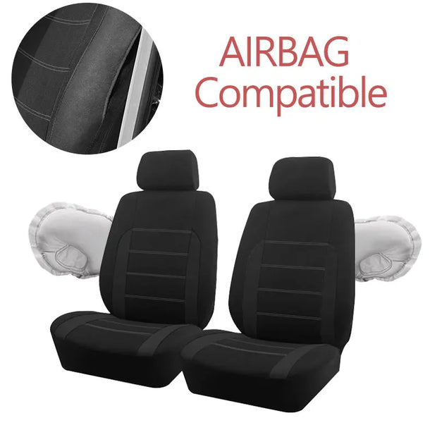 AUTO PLUS Universal Fabric Car Seat Covers Fit For Most Car SUV Truck Van Car Accessories Interior Seat Covers Car