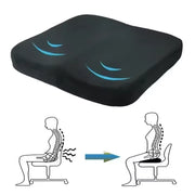 Tailbone Sciatica Back Pain Relief Comfort Office Chair Car Seat Cushion Non-Slip Orthopedic Memory Foam Coccyx Cushion