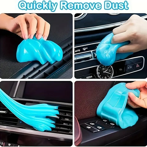 70g Car Cleaning Gel Slime Magic Mud Automobile Air Vent Computer Keyboard Dirt Dust Remover Gel Car Wash Interior Cleaning Tool