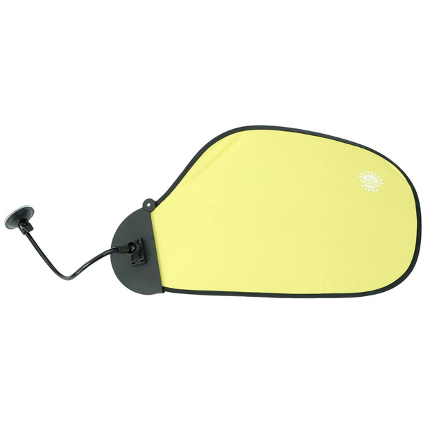 Laptop Sun Shade for Working Outside Anti-Glare Laptop Visor with Suction Cup Adjustable Bendable Office Desk Shade Folding Car