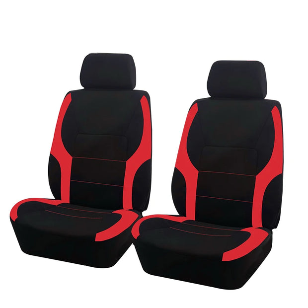 Universal Polyester Car Seat Covers Sporty Design Fit For Most Car Suv Truck Four Season Seat Cover For Car Accessories Interior