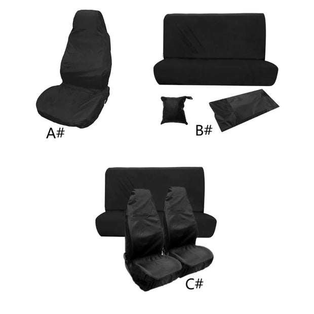 Car Seat Cover Universal for Most Car, Breathable Waterproof Oxford Cloth Automobile Cushion Cover Seat Protectors