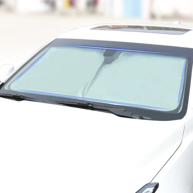 Car Front Window Sunshade Cover Sun Shade Windshield Visor Windscreen Folding Auto UV Protection Curtain Styling Accessories