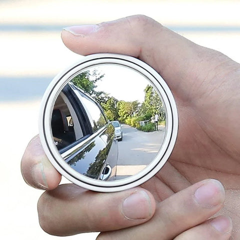 360 Degree Car Blind Spot Rear View Mirror Wide Angle Adjustable Small Round Mirror Car Reverse Auxiliary Assitant Convex Mirror