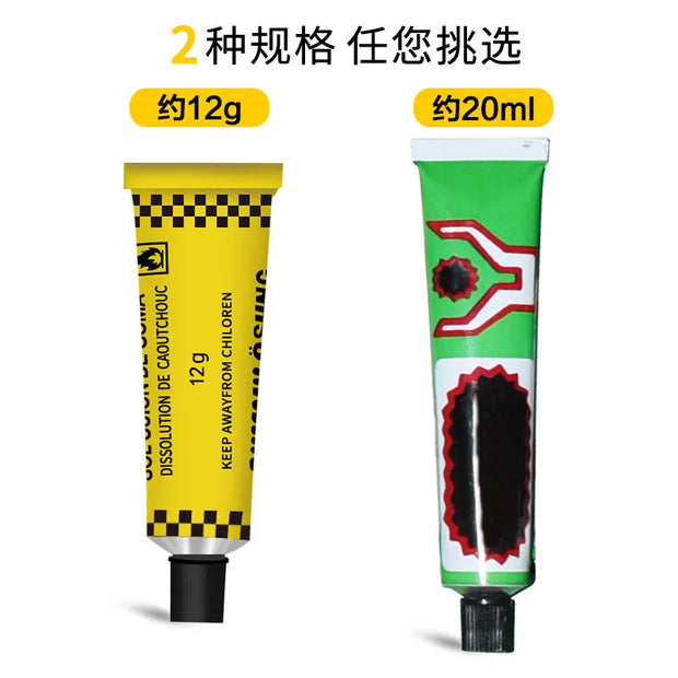 1PCS Car Motorcycle Bicycle Tire Repairing Glue Inner Tube Puncture Repair Glue Agent Emergency Portable Tyre Vulcanized Glue