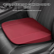 Car Seats Cushion Ice Silk Slant Elevating Pad for Long Term Driving Buttocks Pain Relief Comfort Office Chair Auto Seat For Men