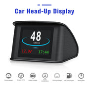 P10 Head Up Display P10-Pro OBD Smart Digital Speedometer Overspeed Alarm Tachometer Voltage Water Temp Meter On Board Computer