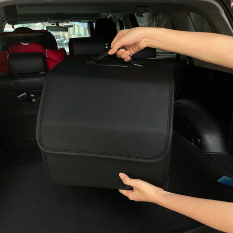 Car Organizer Trunk Storage Bag Large Capacity Auto Multiues Tools Storage Box Bag Stowing Tidying Car Trunk Organizer Bag